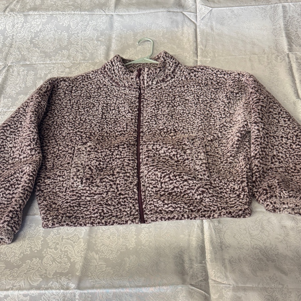 Express One Eleven Thornberry Sherpa Full Zip Up jacket